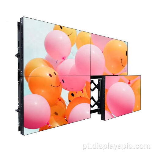 Exibição de publicidade de parede de vídeo LCD interno de 65 "